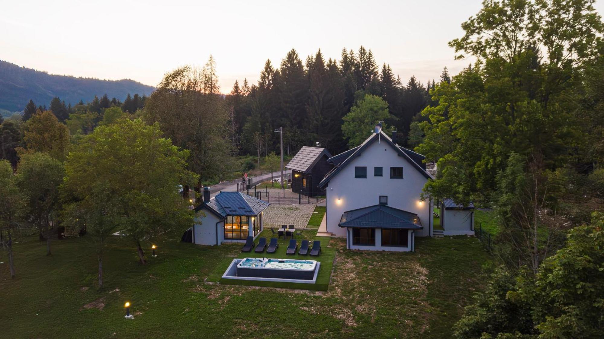 Plitvice House Angelina Vila Saborsko Exterior foto