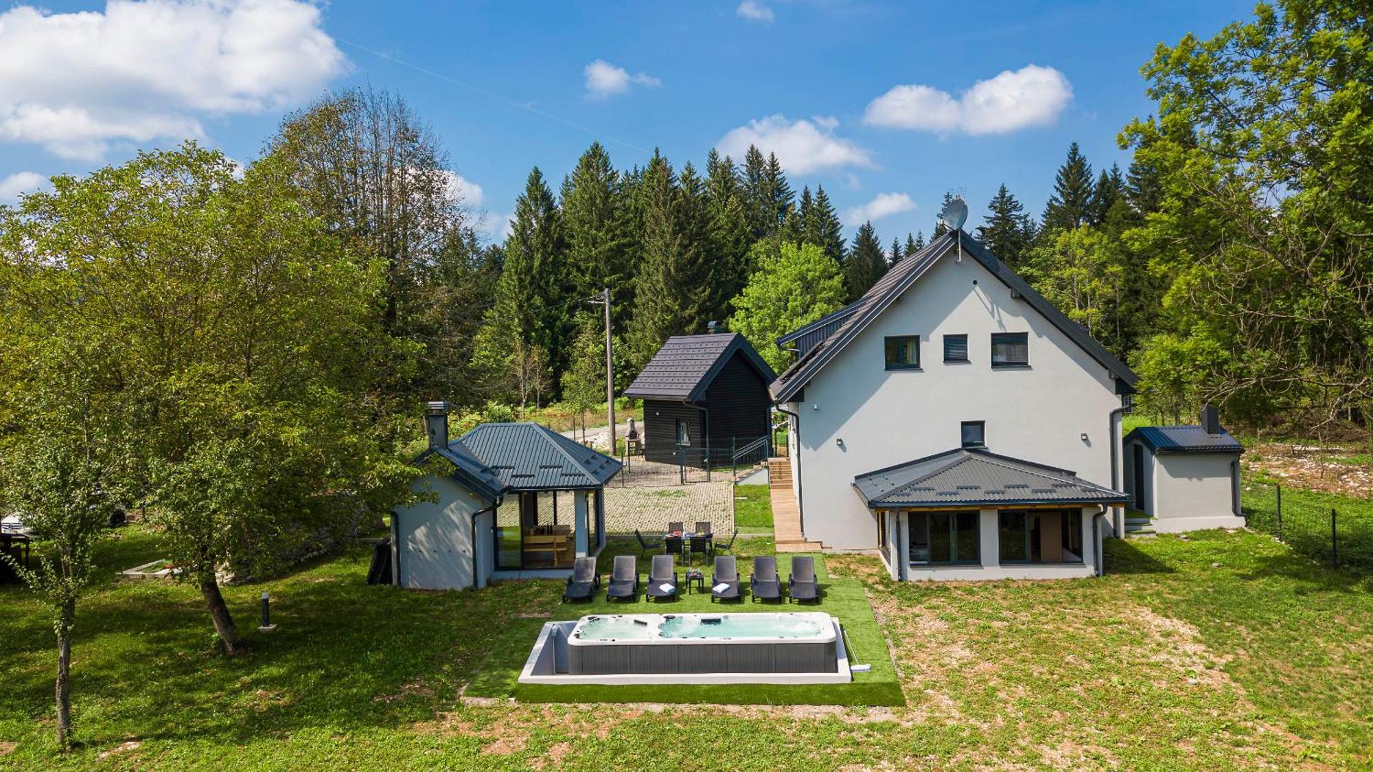 Plitvice House Angelina Vila Saborsko Exterior foto